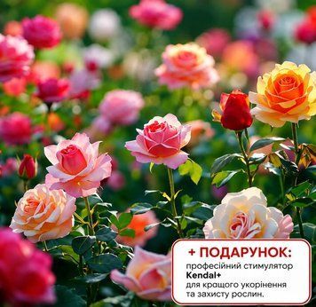 Микс 8 шт. чайно-гибридных роз + Биостимулятор в подарок 8880060 фото